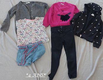 lot 4 ans fille creeks