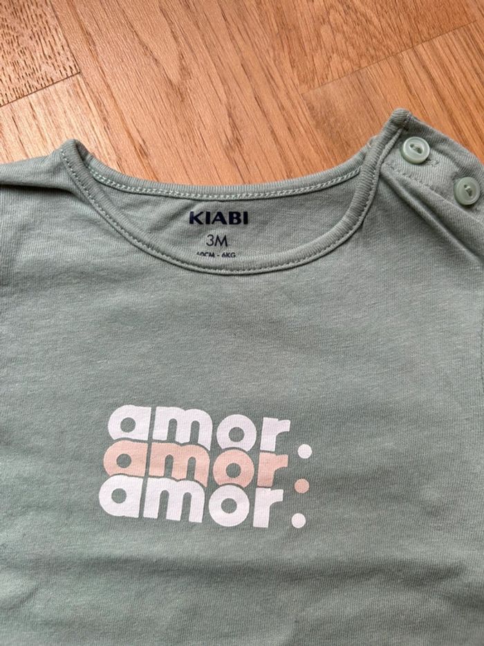 T-shirt manches longues bébé fille - photo numéro 2