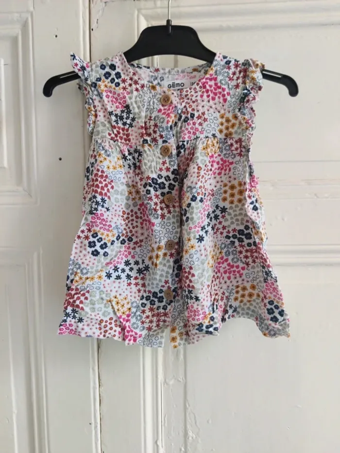 Top sans manches Gémo 24 mois
