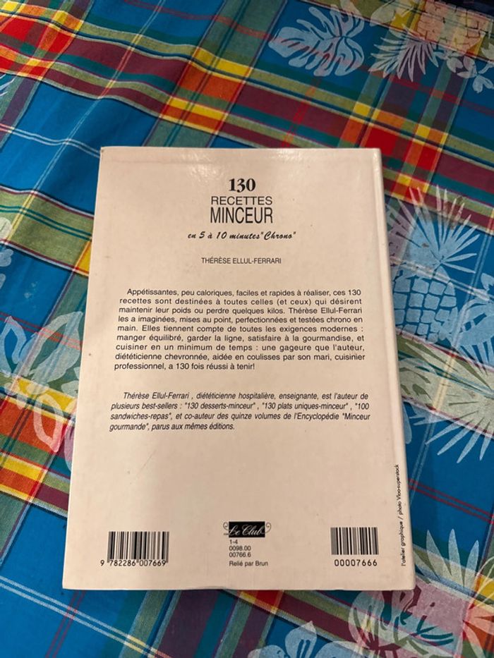 Livre 130 recettes minceur en 5 à 10 minutes chrono - Thérèse ellul-ferrari - photo numéro 4