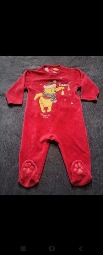 Pyjama de Noël Winnie l'ourson