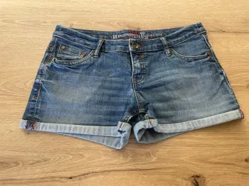 Short jean bleu C&A taille 40