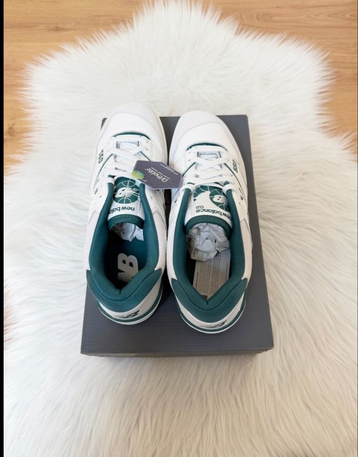Baskets New Balance 550 – Taille 44,5 – blanc/vert – Neuf avec étiquette - photo numéro 7