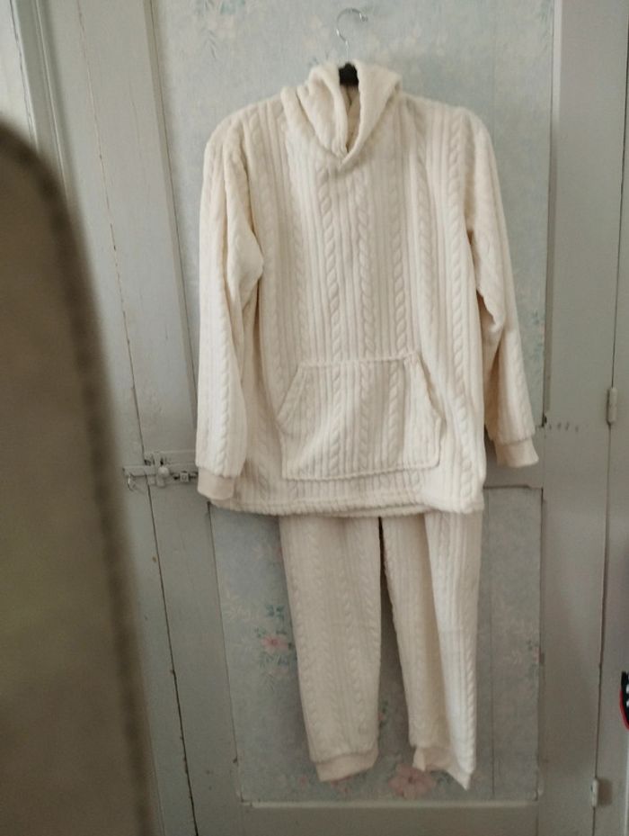 Ensemble polaire écru taille L