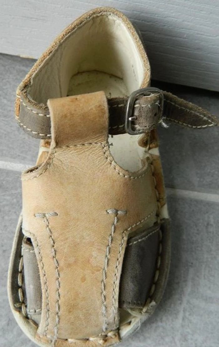 Chaussures en cuir T 19 "Petit Pirate" - photo numéro 5