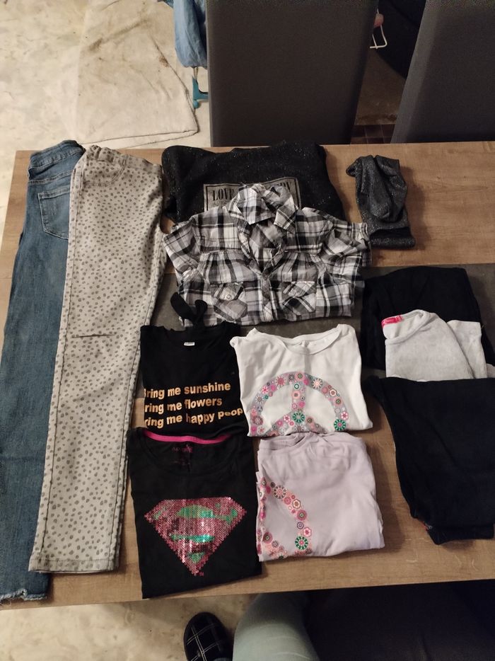 Lot vêtements fille 12 ans