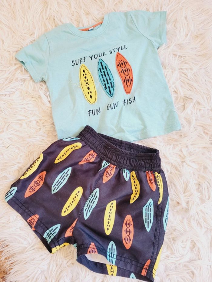 Ensemble short t shirt