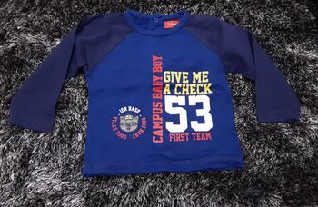 T-shirt manches longues - 9 mois