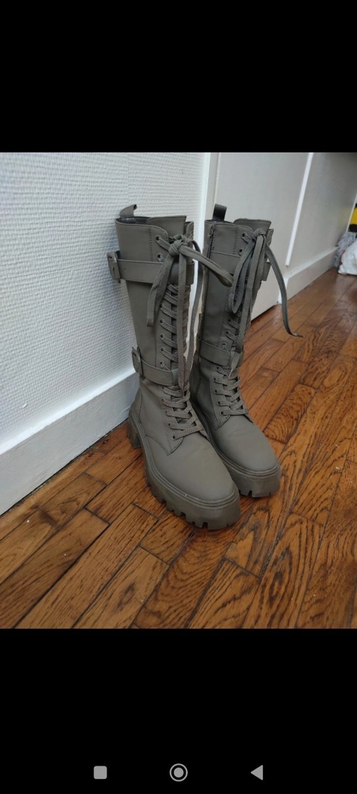 ZARA 39 Boots mi haut - photo numéro 3