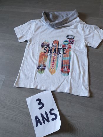 Maillot t-shirt 3ans garçon