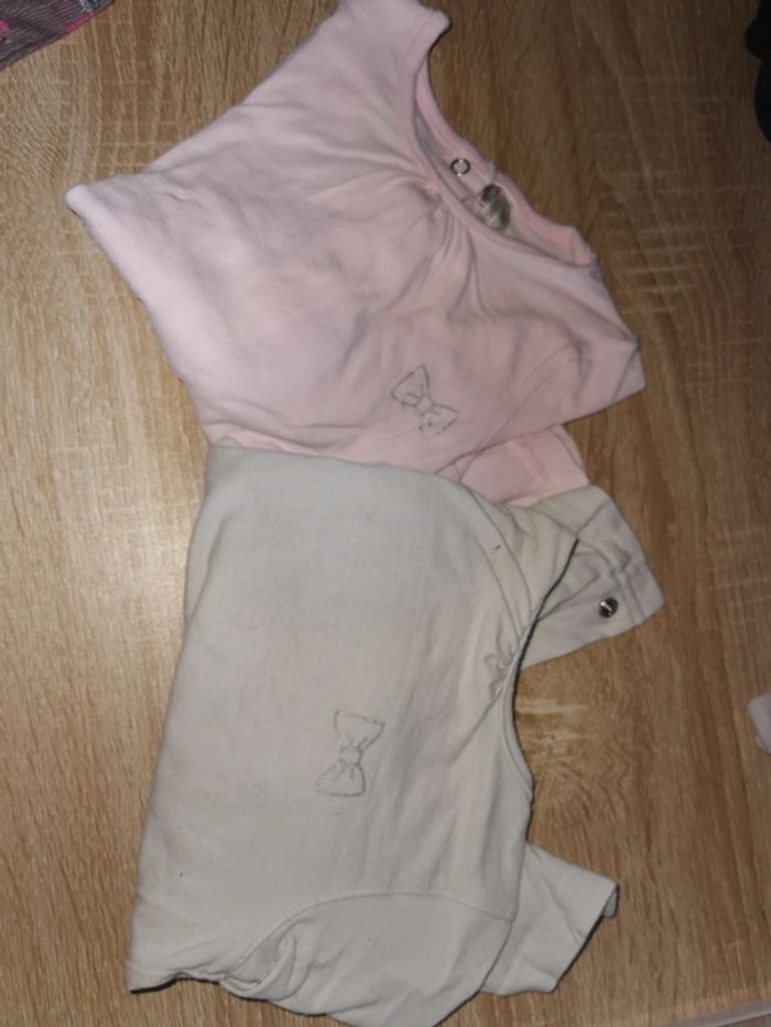 Tee shirt manche longue 9mois fille - photo numéro 2