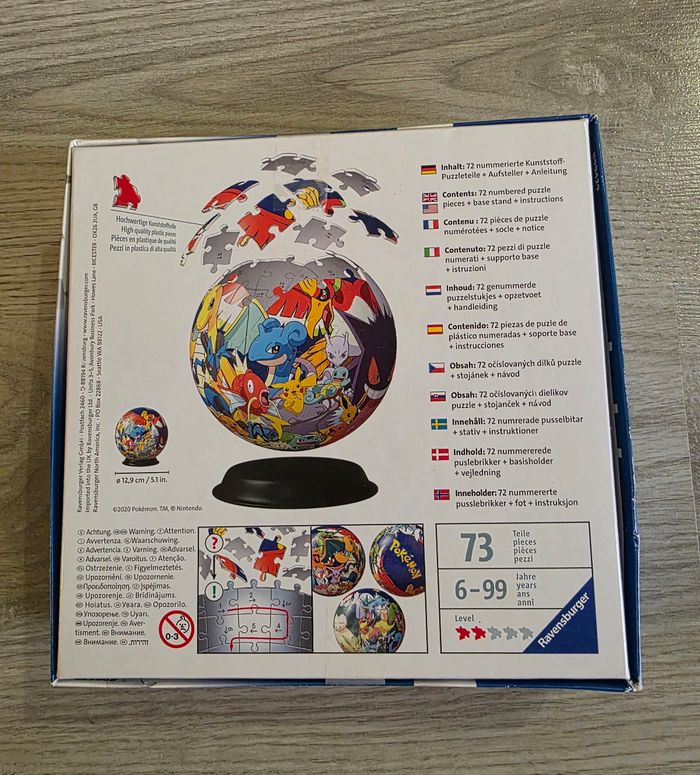 Puzzle 3D POKEMON - photo numéro 2