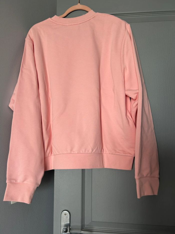 Sweat shirt Lacoste T. 42 neuf rose saumon - photo numéro 3