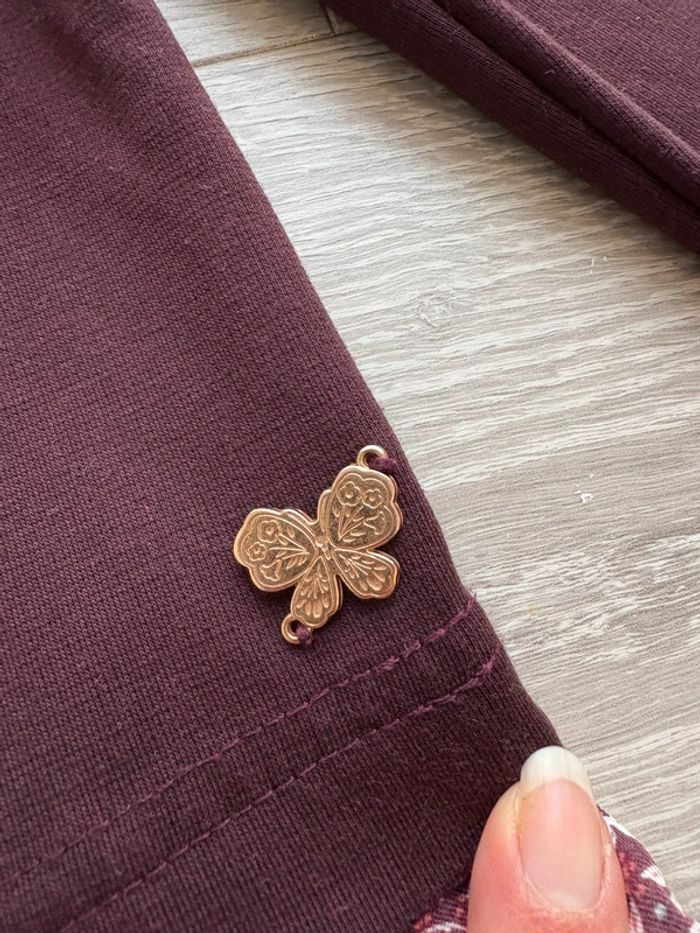 Robe bordeaux sergent major 9 ans - photo numéro 5