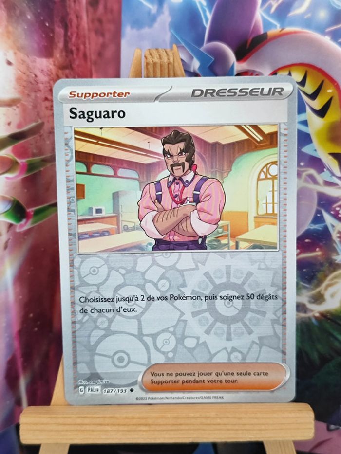 Saguaro reverse 187/193 évolutions à Paldea
