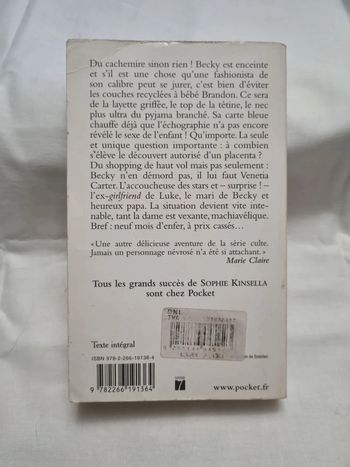 L accro du shopping attend un bébé