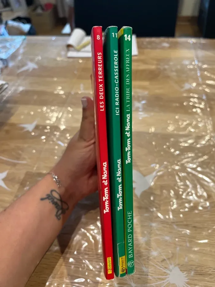 Lot de 3 Livres Tom Tom et nana numéros 8-11-14 - photo numéro 3