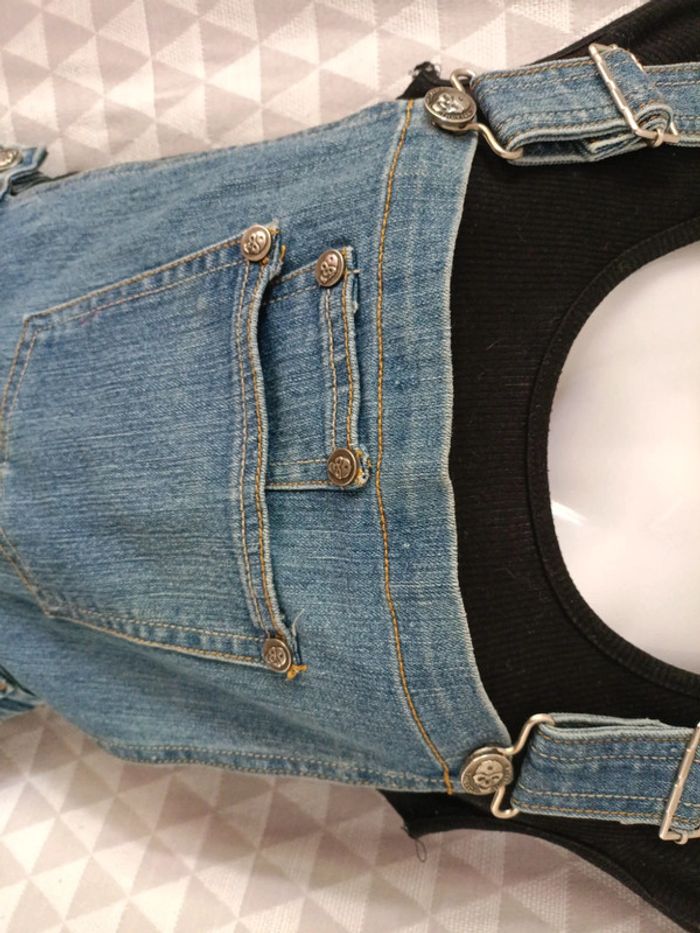 Salopette short taille s - photo numéro 2