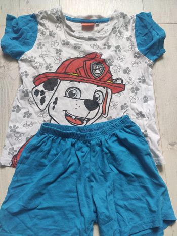 Pyjama short Nickelodeon 6ans pat patrouille