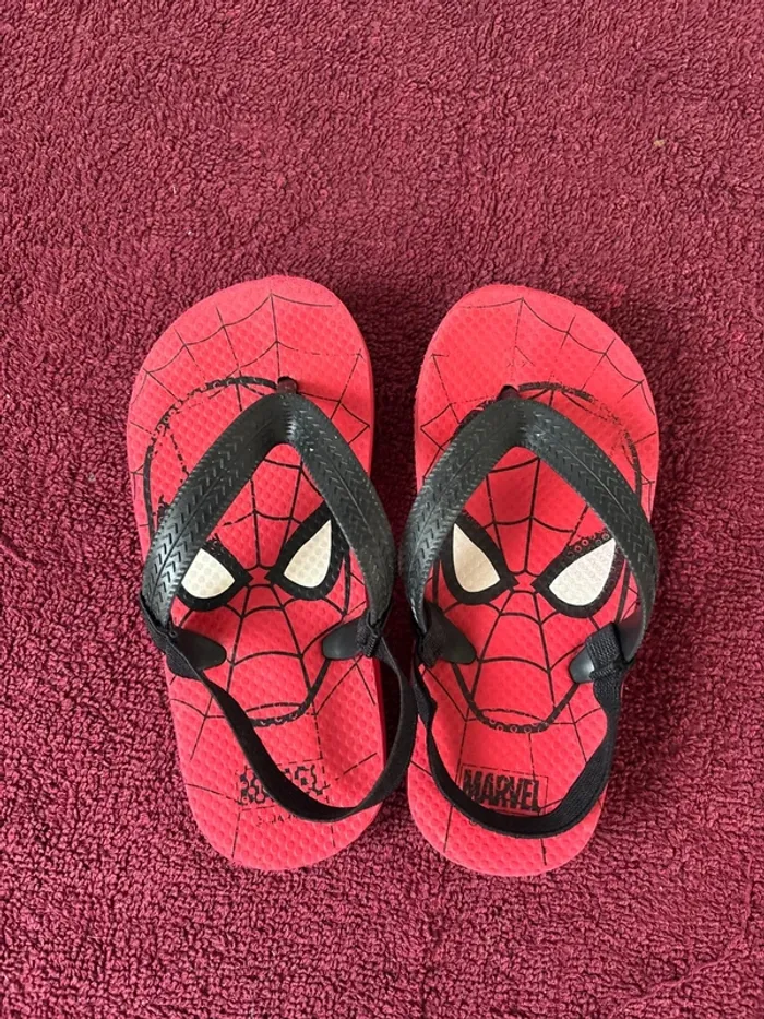 Tongs Spiderman - photo numéro 2
