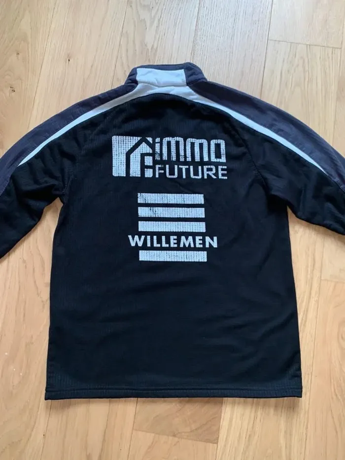 pull noir d’entrainement erima pour homme taille S - photo numéro 8