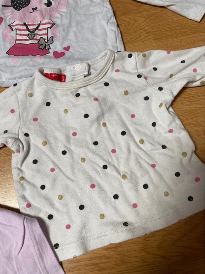 Lot tshirts manches longues 12 mois - photo numéro 5
