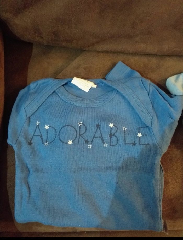 Lot de 6 bodies manches longues Absorba - photo numéro 2