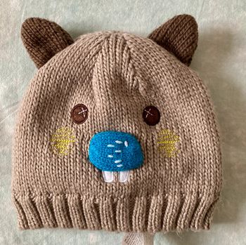 Bonnet ours - Taille 18 à 36 mois