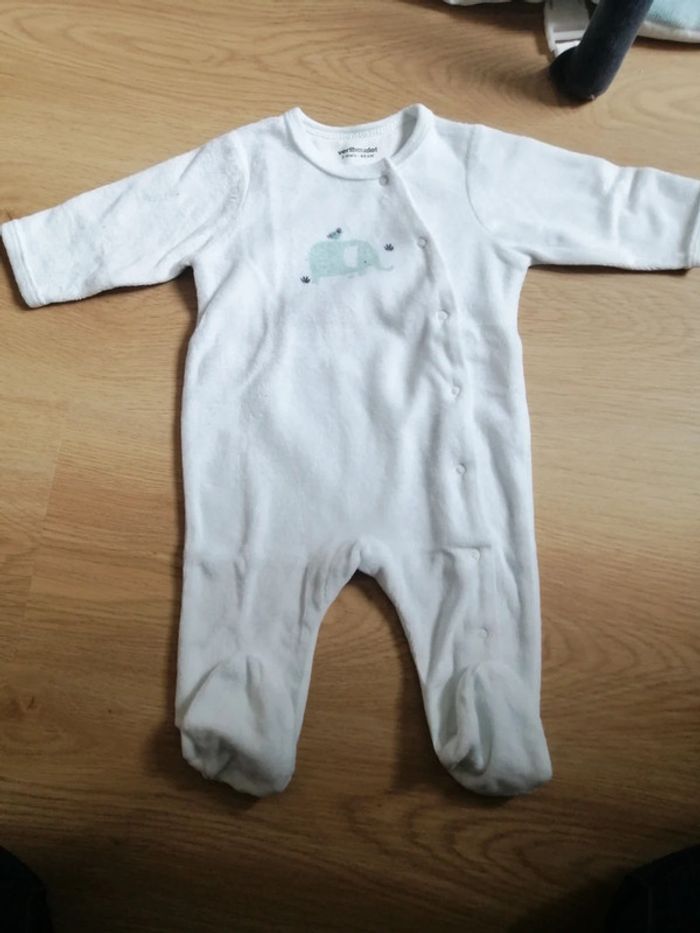 Pyjamas velours 3 mois
