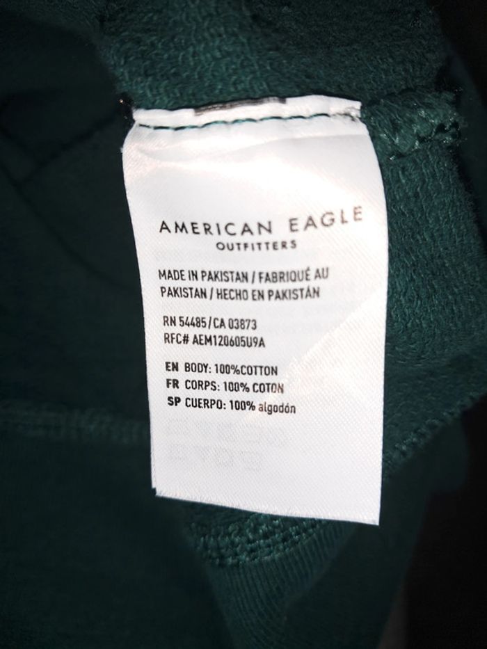 Sweat à capuche et poche Américain Eagle - photo numéro 7