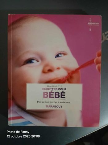 Livre de recettes pour bébé