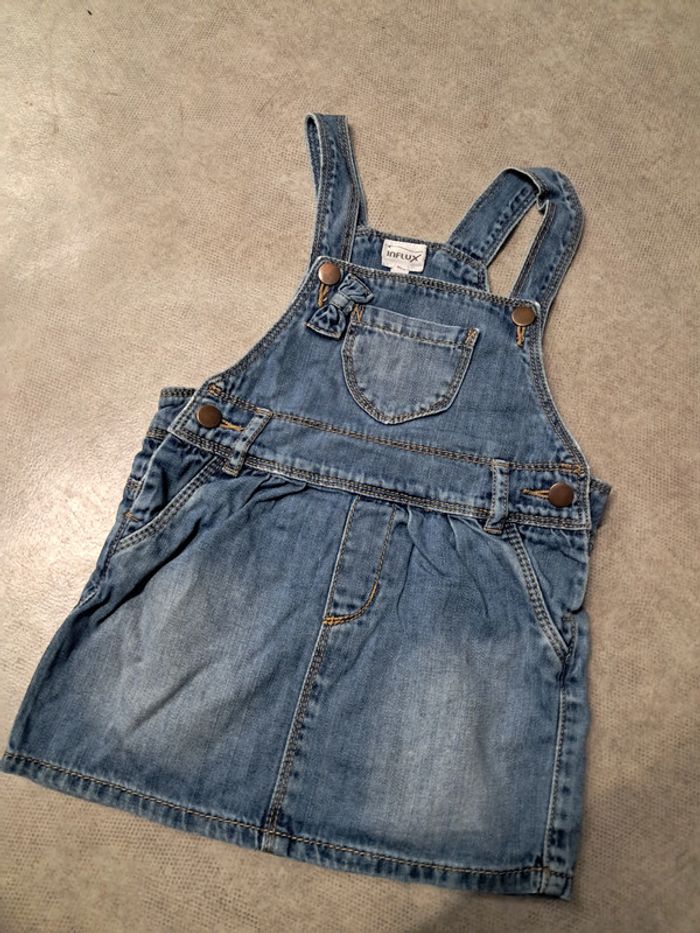 robe salopette jean fille 4 ans