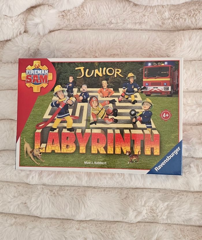 Jeu de société Sam Le Pompier Junior Labyrinth 4 ans Neuf