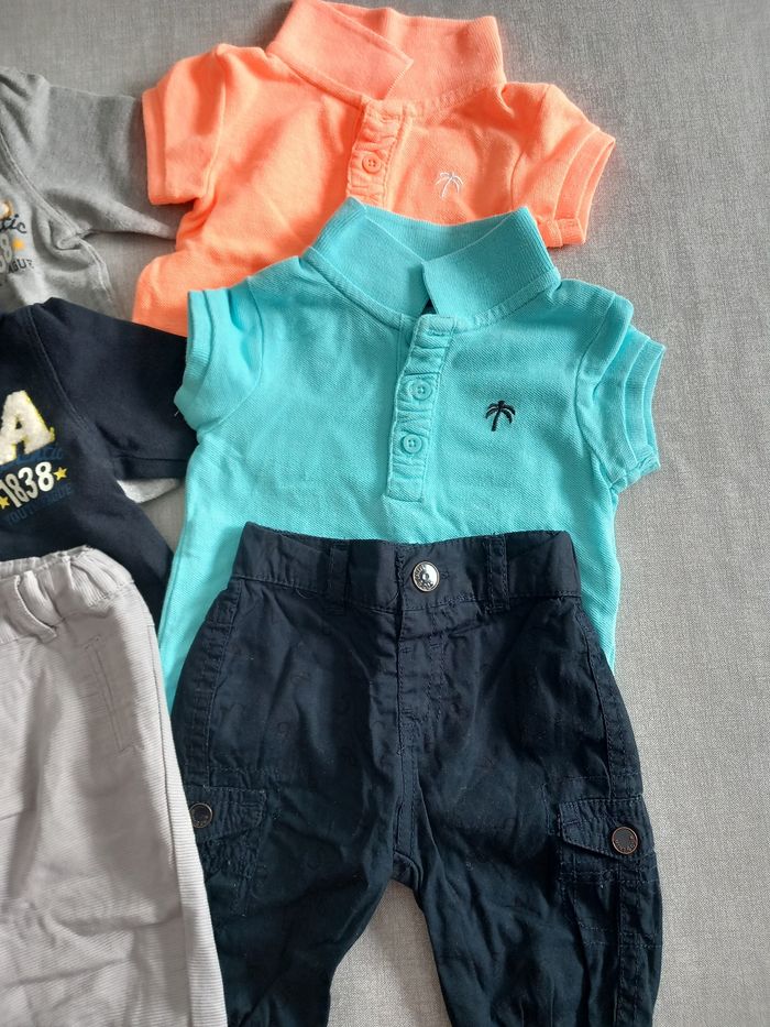 Lot 9 vêtements 1 à 3 mois état neuf - photo numéro 5