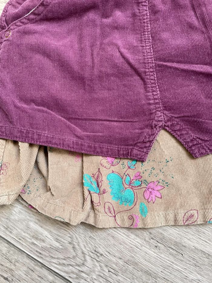 Robe velours prune 18 mois tout compte fait - photo numéro 2
