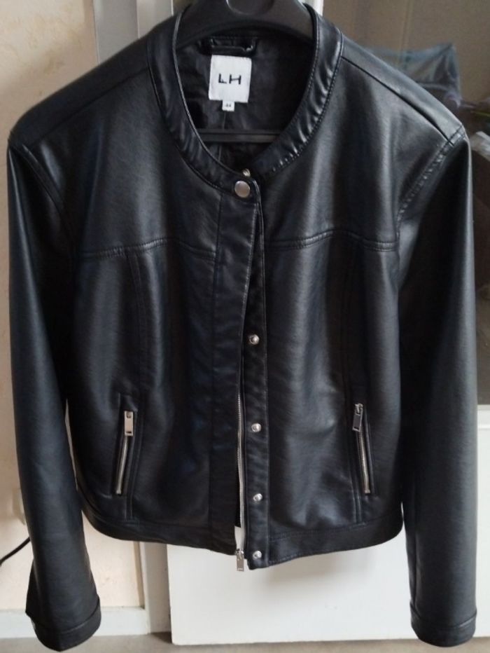 Veste simili-cuir