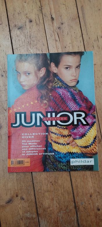 Catalogue tricot Phildar junior attitude 379