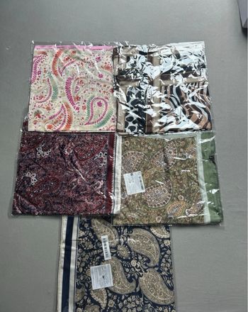 Foulard autour du cou 