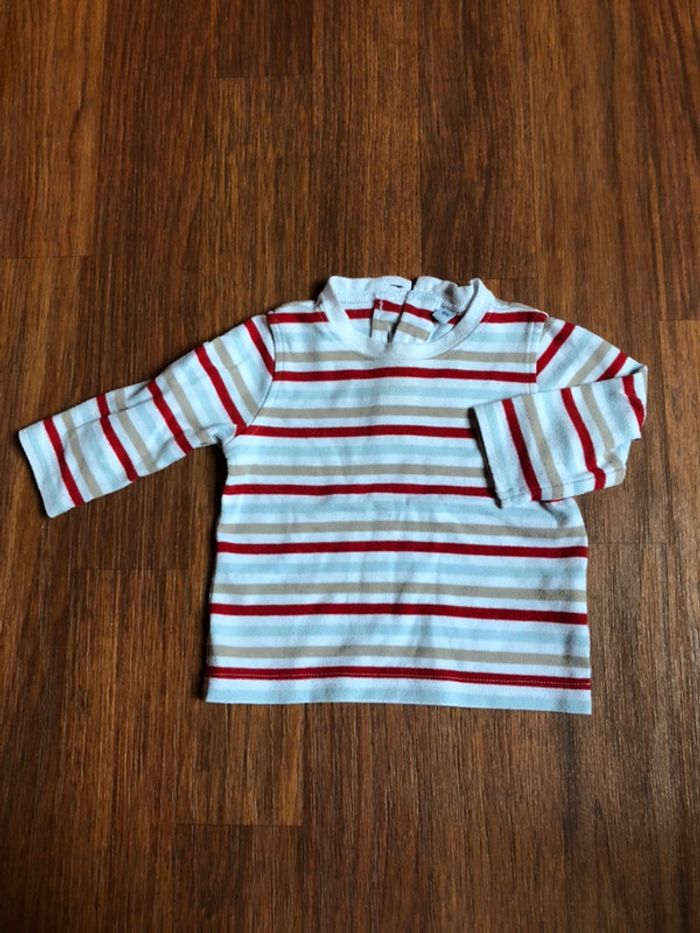 Pull léger rayé