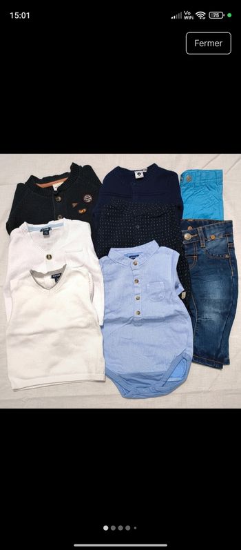 Lot garçon 3 mois