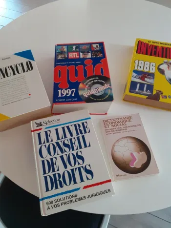 Lot 5 livres