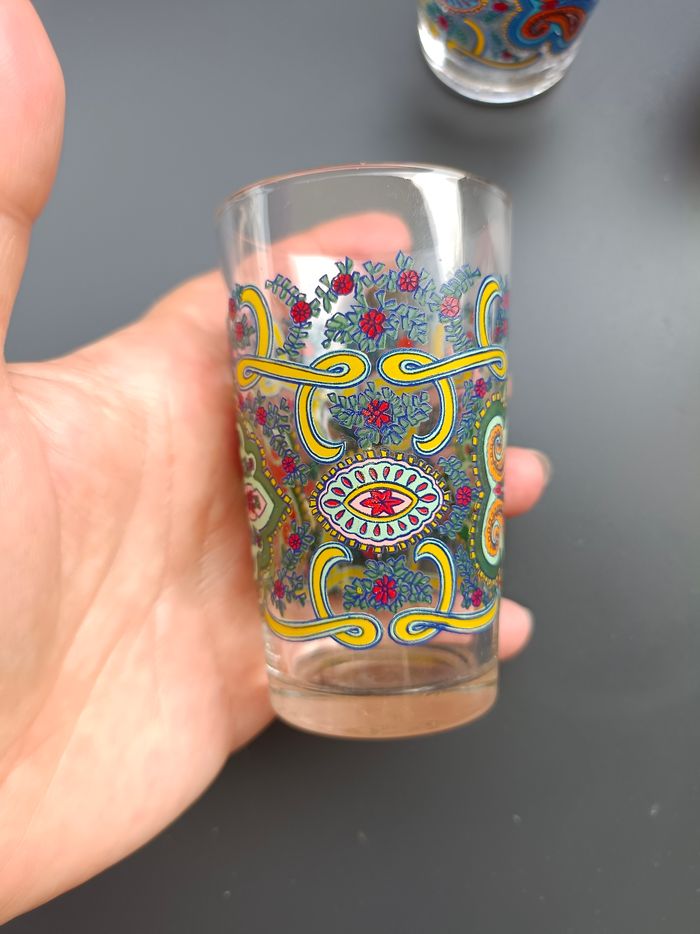 Verres à thé Reims ,lot de 5 - photo numéro 5