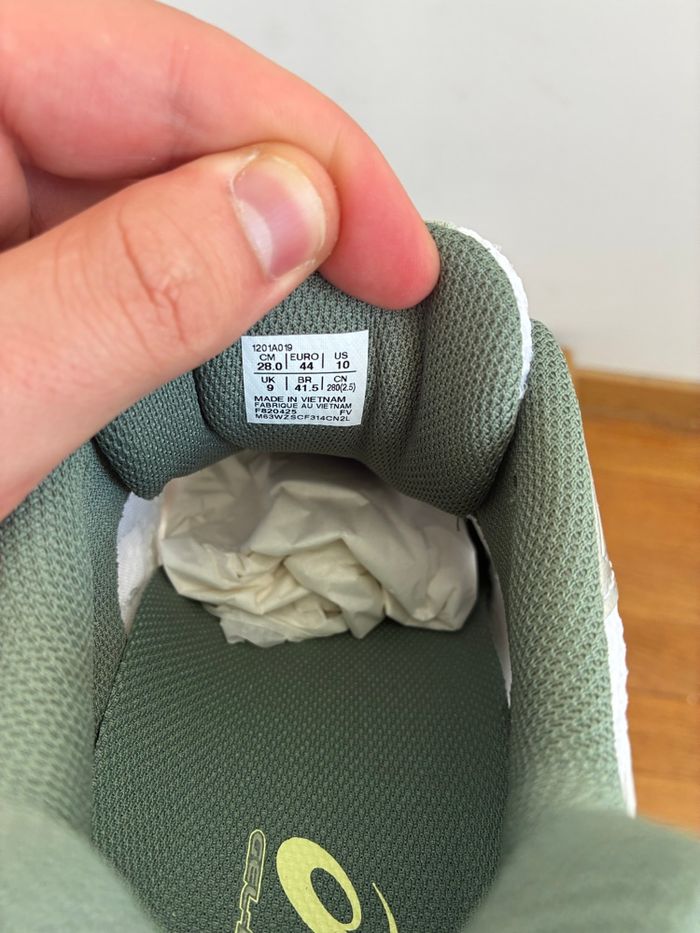 ASICS Gel Kayano 14 White/Slate Grey - Taille 44 - Neuves - photo numéro 5
