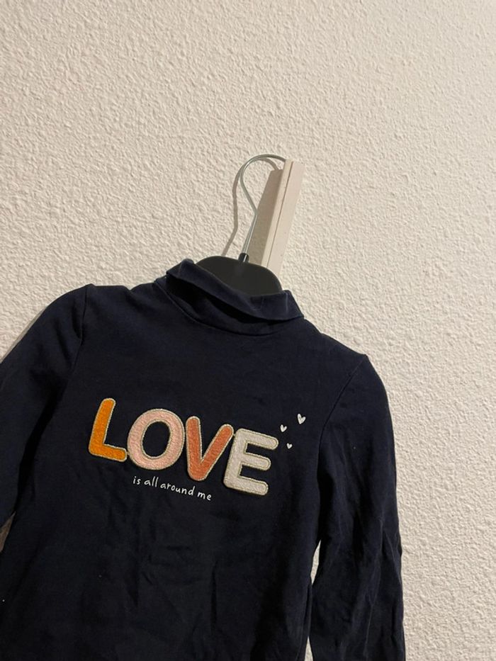 Sous pull 12 mois kiabi love - photo numéro 2