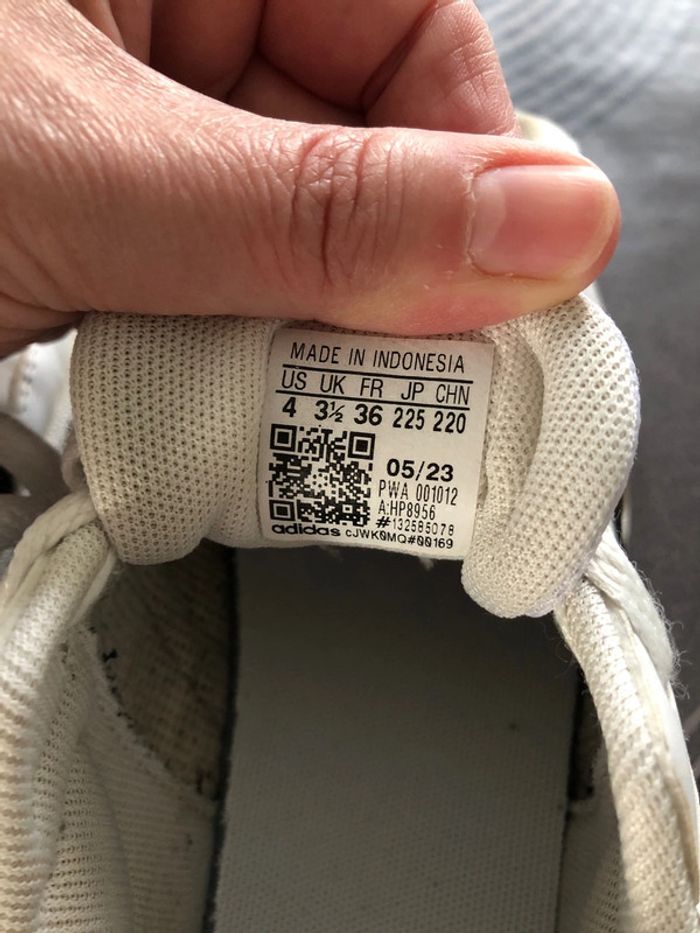 Baskets adidas blanche - photo numéro 5