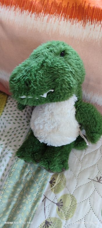 Doudou crocodile wwf 