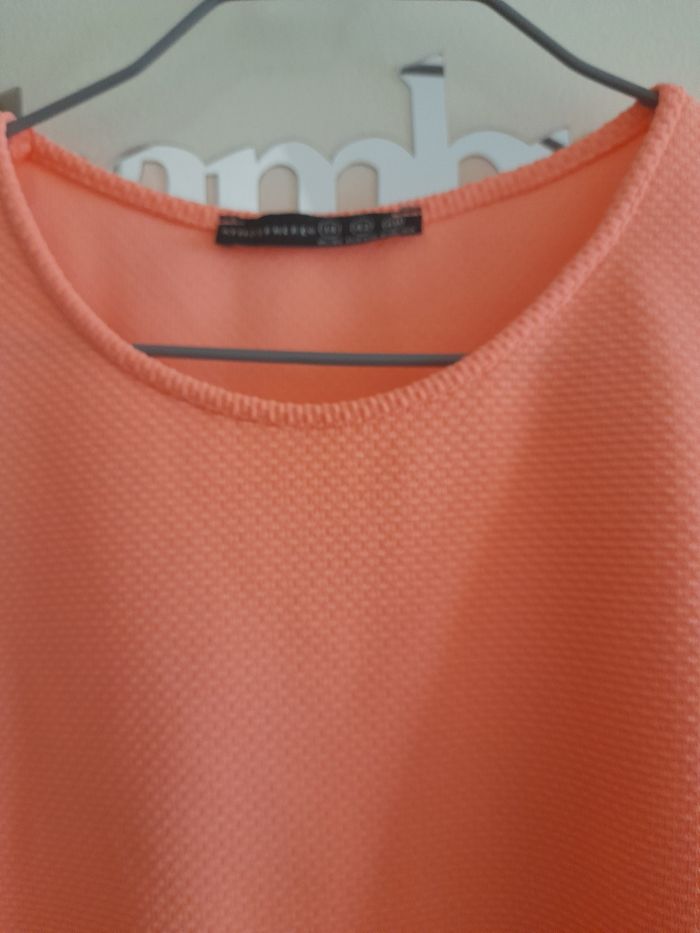 Tunique Atmosphère, corail taille 40 - photo numéro 3