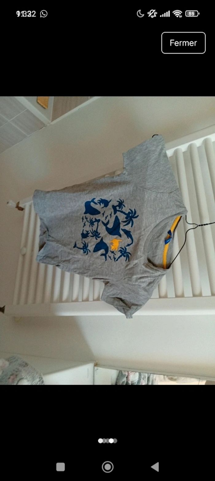 Tee shirt manche courte