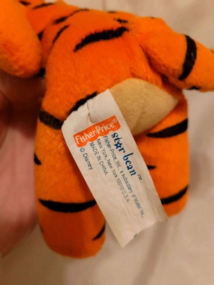 Petite  peluche  tigrou  fisher  price - photo numéro 3