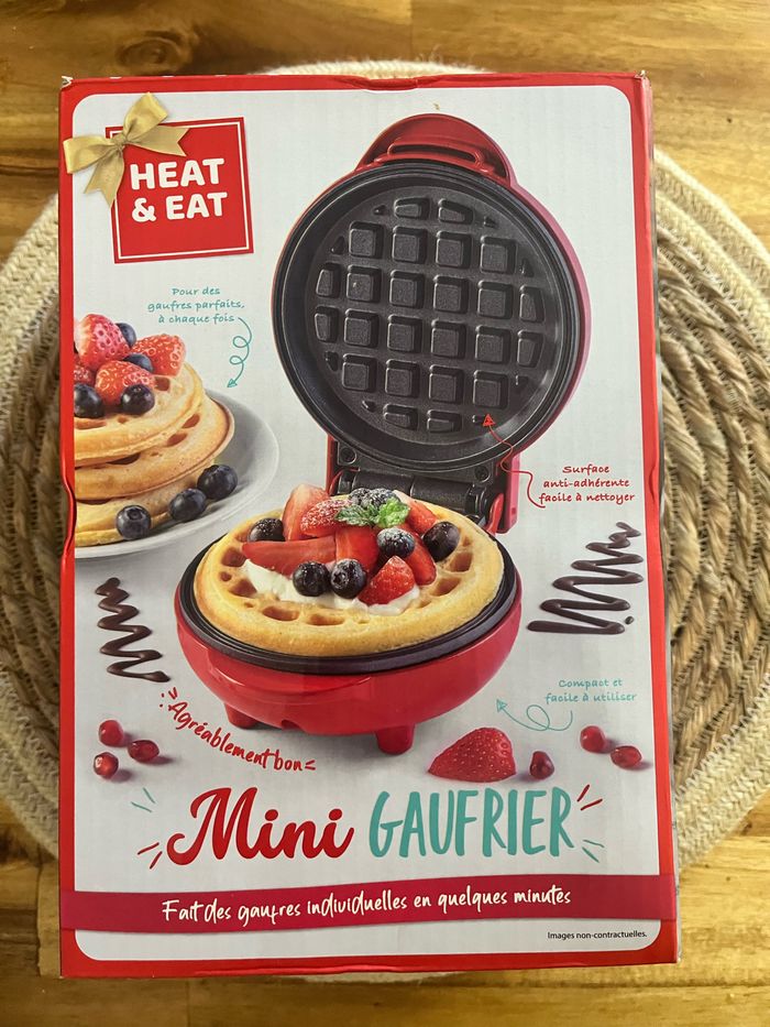 Mini gaufrier - photo numéro 2